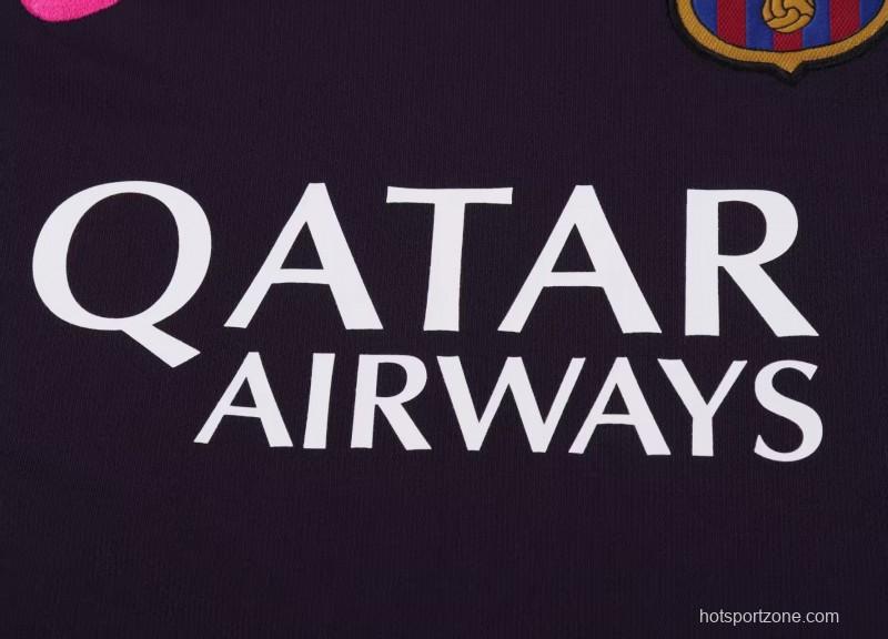 Retro Kids 16/17 FC Barcelona Away Jersey