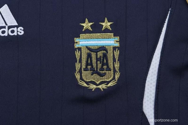 Retro 2006 Argentina Away Jersey