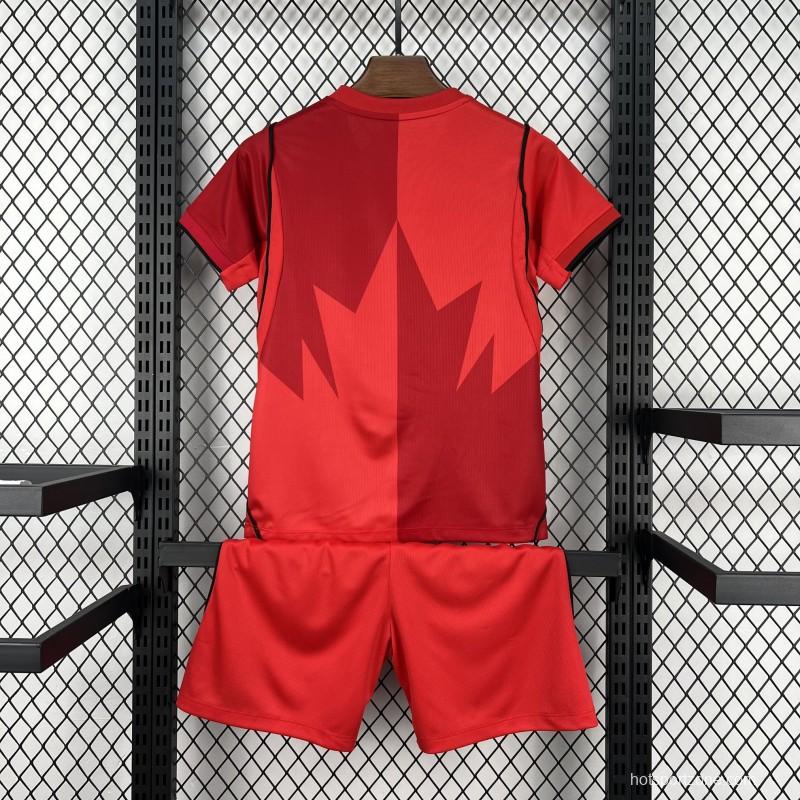 2026 Kids Canada World Cup Home Kit