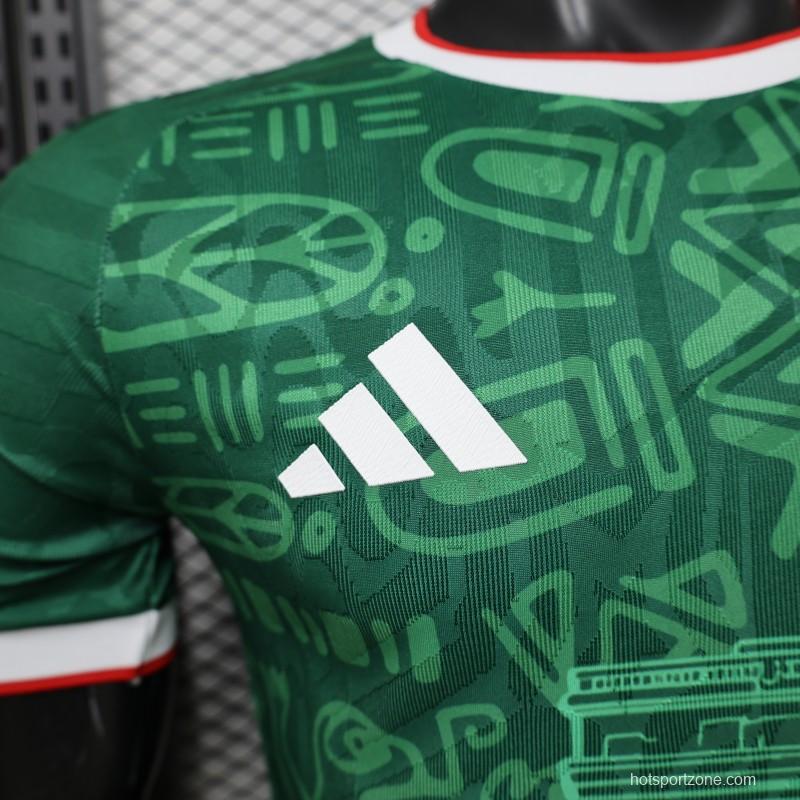 Player Version 2026 Mexico Special Edition Green Jersey