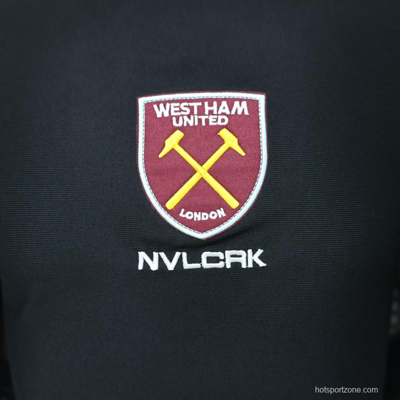 layer Version 26/27 West Ham United Training Dark Grey  Jersey