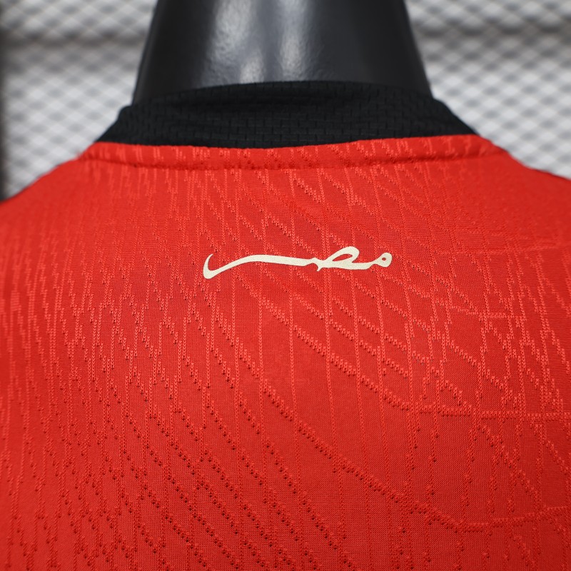 Player Version 2026 Egypt Red  Home Jersey