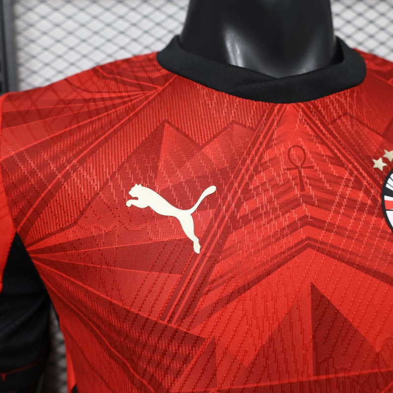 Player Version 2026 Egypt Red  Home Jersey