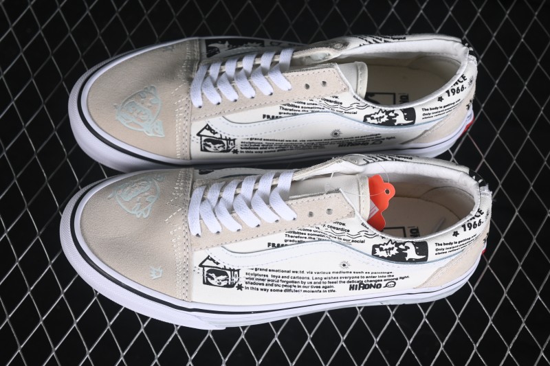 Vans Old Skool Low-Top Casual Skateboarding Shoes - VN00056239
