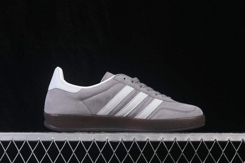 Adidas Originals Gazelle Indoor Retro Skateboarding Low-Top Shoes with Anti-Slip and Wear-Resistant Design - JR2430