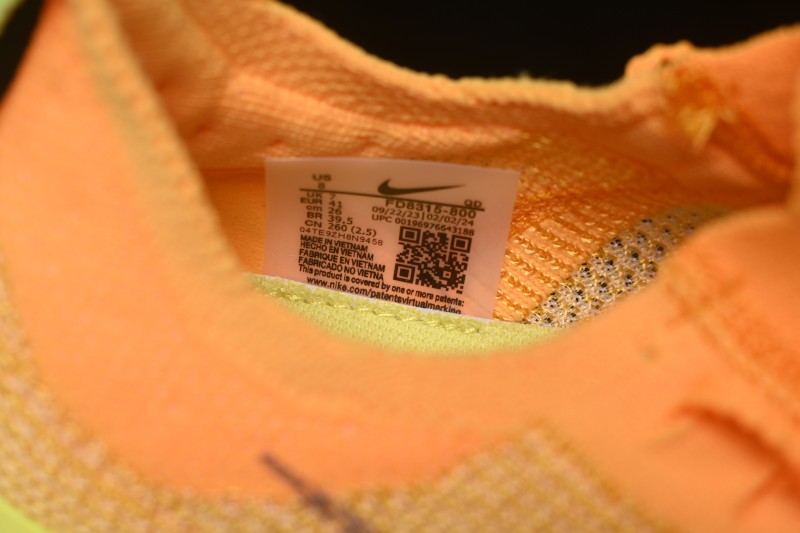 Nike Zoom VaporFly Next% 3 Prototype Super Marathon Running Shoes with Dual Air Zoom Cushioning and Full-Length ZoomX Foam - FD8315-800