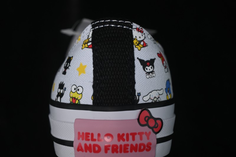Converse ×Hello Kitty and Friends Picnic Chuck Taylor All Star Hi Low-Top Casual Skate Shoes - A17700C