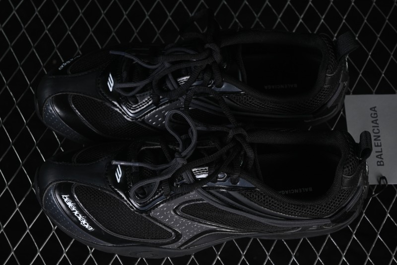 Balenciaga Radar Sneaker Lace-Up Casual Lifestyle Shoes with Rounded Toe - WSTE01011