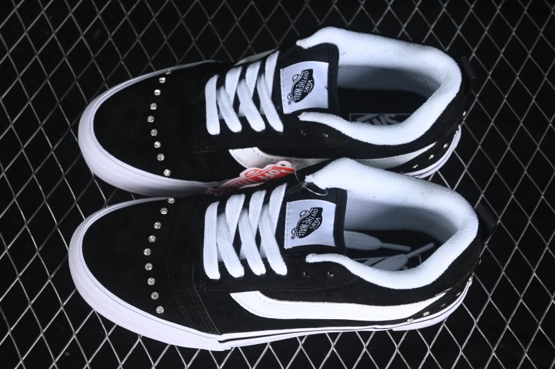 Vans Knu Skool Low-Top Casual Skateboarding Shoes - VN0009QC65BT1