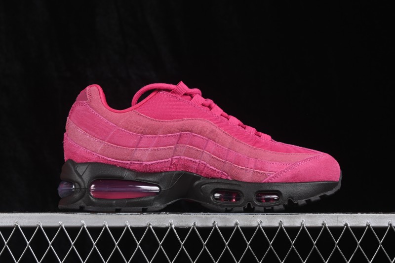 Nike Air Max 95 Retro Cushioned Running Shoes with Air Sole Unit - II7632-600