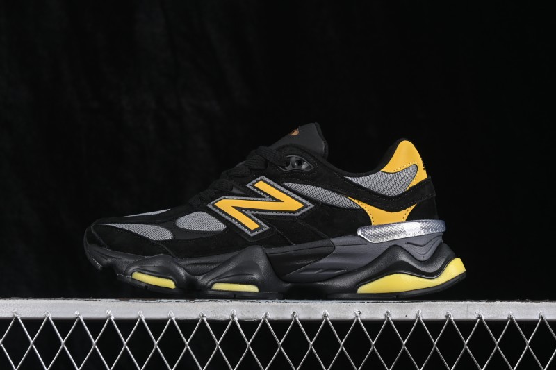 New Balance U9060 Retro Running Shoes with Mesh and Suede Upper - U9060TRZ