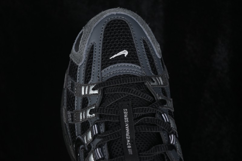 Nike P-6000 SE Retro Running Shoes with Layered Design and Lightweight Comfort - HF0015-002
