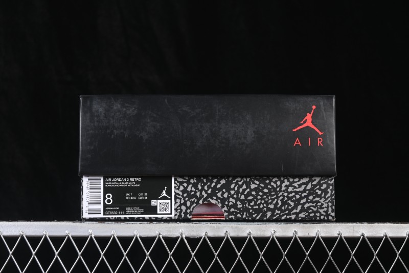 Nike Air Jordan 3 Retro Pure Money Basketball Shoes - CT8532-111