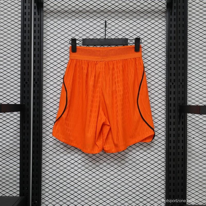 Player Version 26/27 Netherlands Orange Home Shorts