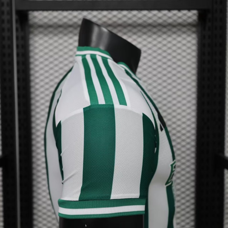 Player Version 26/27 Real Madrid Green & White Stripes Special Edition Jersey