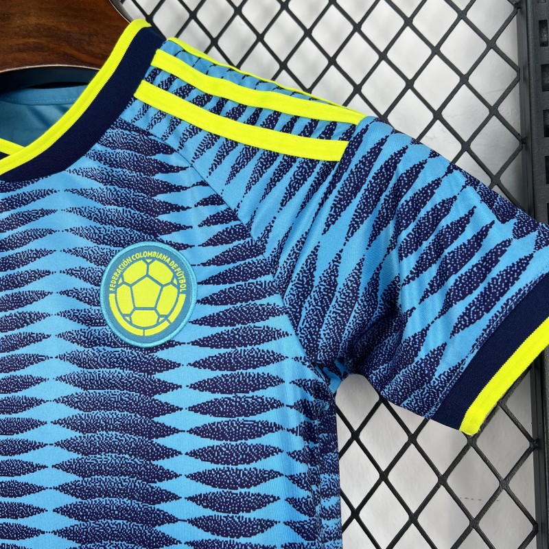 2026 Kids Colombia World Cup Away Kit