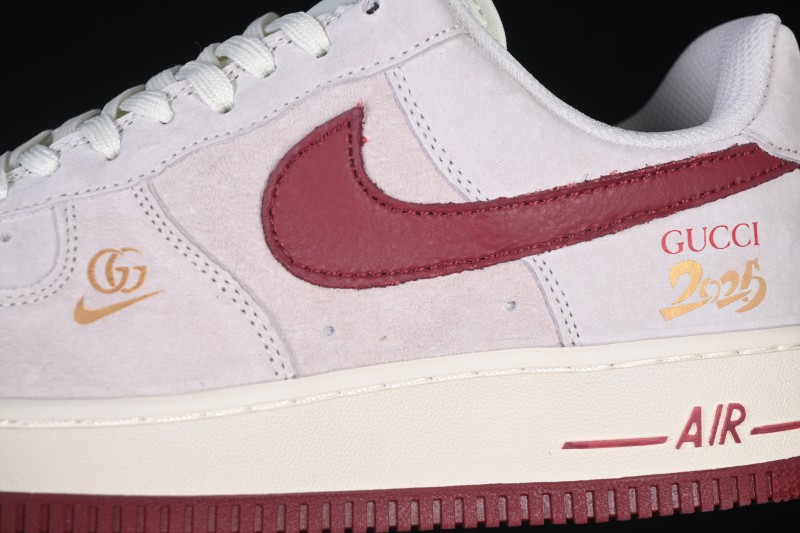 Nike Air Force 1 '07 Low Suede Casual Sneakers with Classic Cushioning - DD1982-342