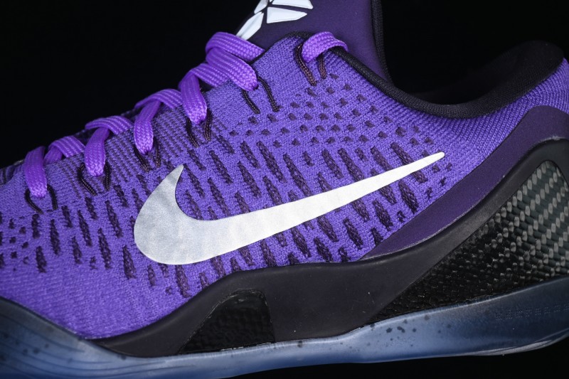 Nike Kobe 9 Stitches Low Basketball Shoes with 3D Flyknit Upper and Carbon Fiber Plate - IM0465-500
