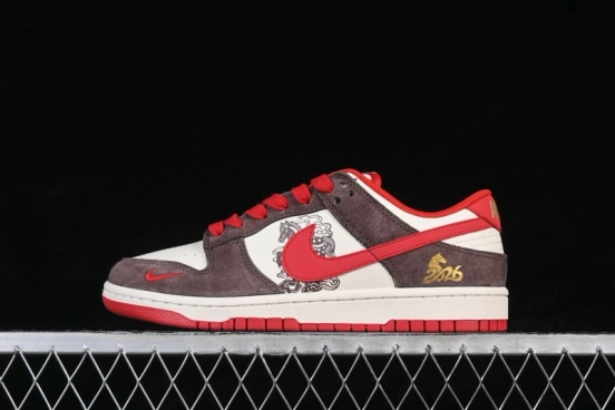 Nike SB Dunk Low Year of the Horse Premium Casual Skateboarding Shoes - HQ0026-001