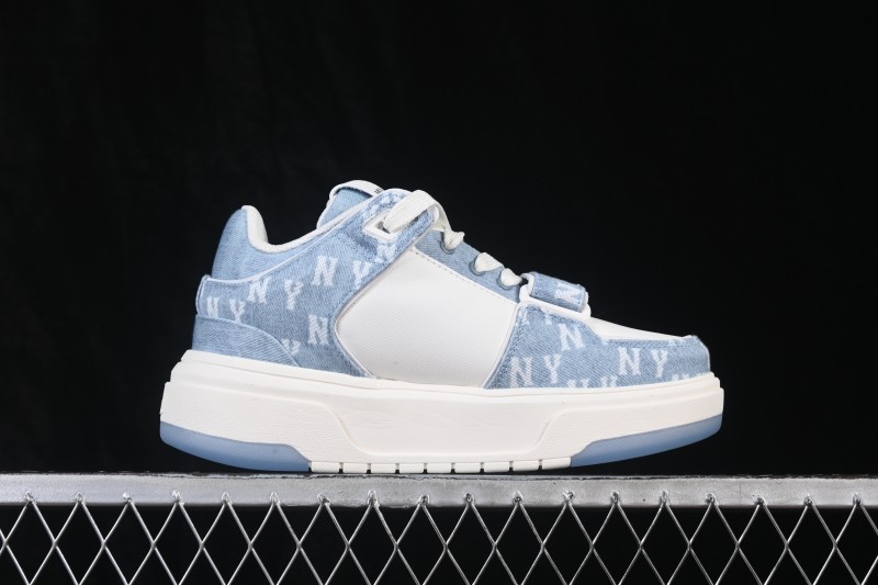 NY MLB Chunky Liner Pocket Monogram New York Yankees Platform Running Shoes - 3ASXMDM6N50BLS