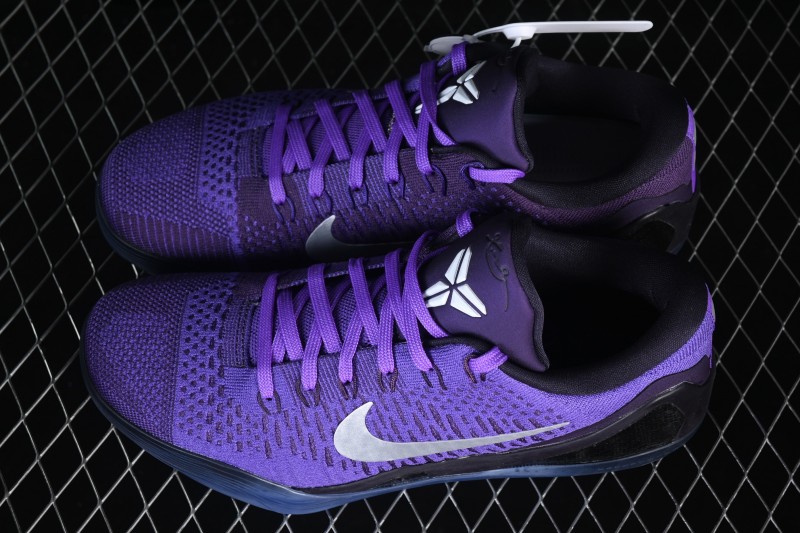Nike Kobe 9 Stitches Low Basketball Shoes with 3D Flyknit Upper and Carbon Fiber Plate - IM0465-500