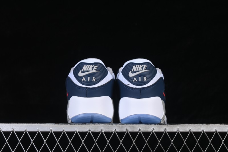 Nike Air Max 90 Retro Running Shoes with Visible Air Cushioning - II7591-100