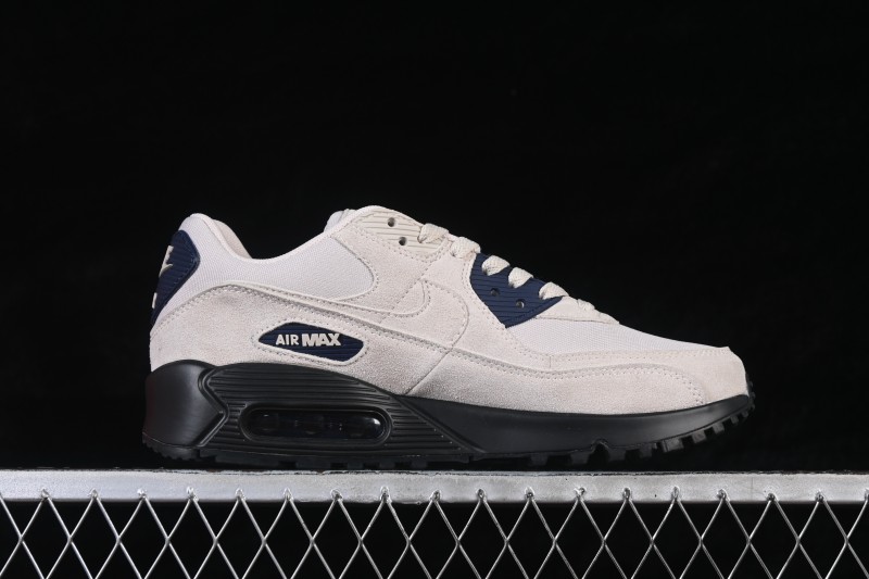 Nike Air Max 90 Retro Running Shoes with Visible Air Cushioning - IB3077-100