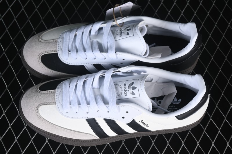 Adidas Samba OG Classic Skateboarding Shoes with Suede Upper - KJ7595
