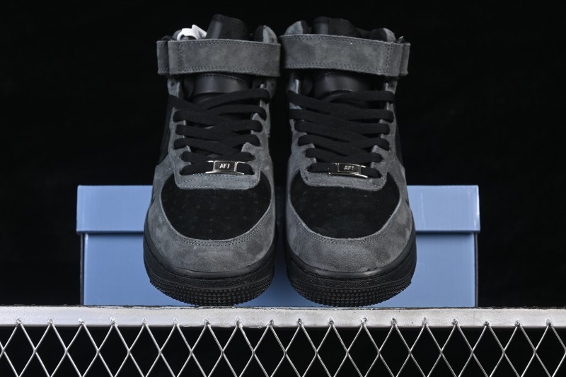 Nike Air Force 1 '07 Mid Basketball Sneakers with Full-Length Air Cushion - ZH0316-167