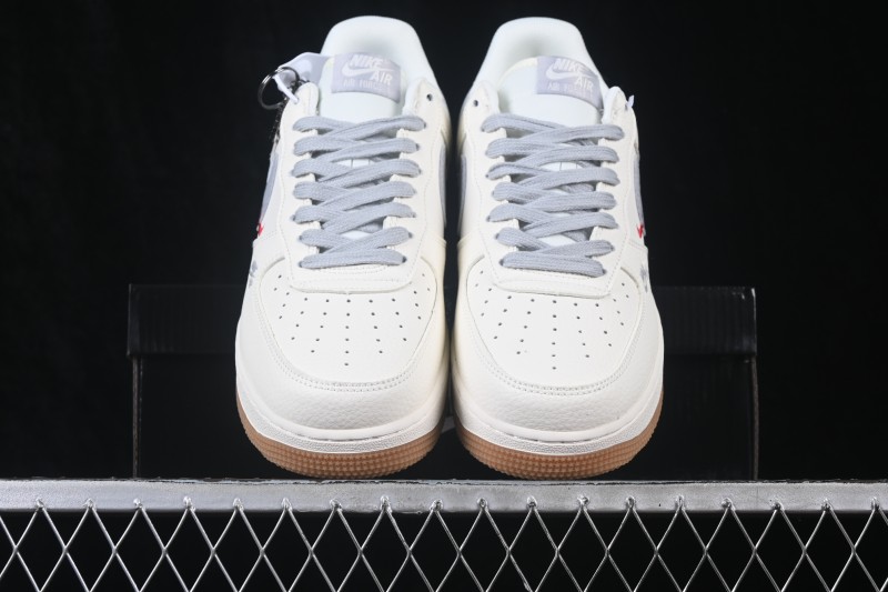 Nike Air Force 1 '07 Low Trainers with All-Air Cushioning - DN9688-122