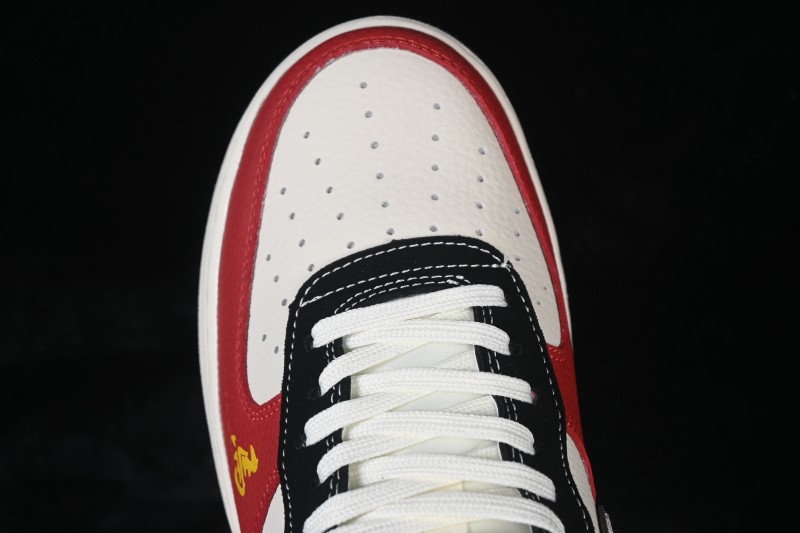 Nike Air Force 1 '07 Low Chinese New Year Edition Black Red Lucky Money Casual Skateboarding Shoes - DF0188-129