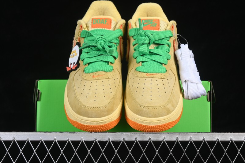 Nike Air Force 1 '07 Low Women's Basketball-Inspired Casual Sneakers with Full-Length Air Cushion - IU7612-700