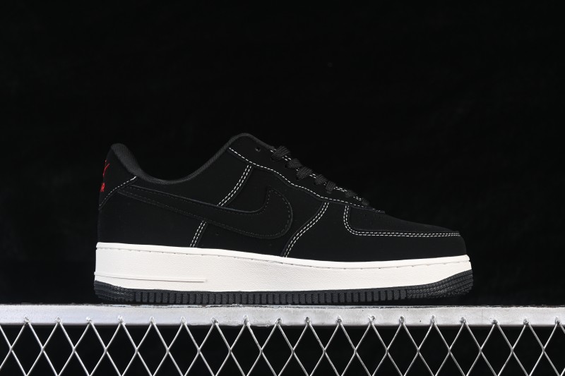 Nike Air Force 1 '07 Low x Comme des Garcons Play Black Heart Sneakers - LD1999-007