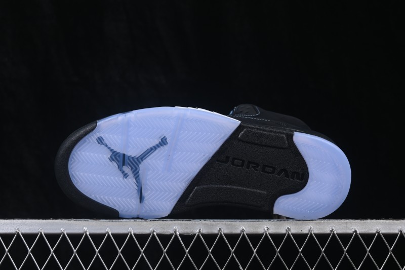 Nike Air Jordan 5 Retro 'Black University Blue' Men's Basketball Shoes - DD0587-008