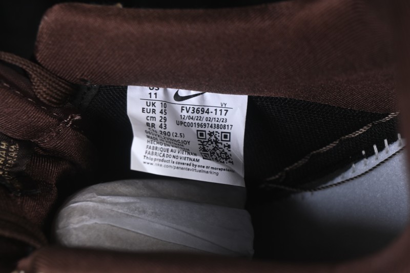 Nike Air Force 1 '07 Low Basketball Lifestyle Shoes with Full-Length Air Cushion - FV3694-117