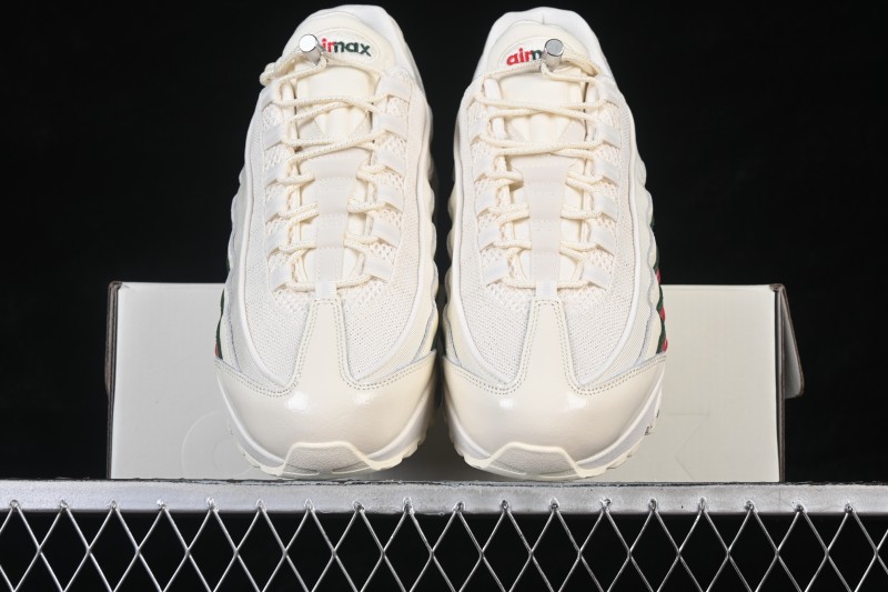 Nike Air Max 95 Retro Running Shoes with Visible Air Cushioning - IB4453-100