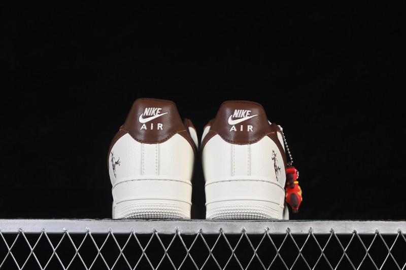 Nike Air Force 1 '07 Low Chinese New Year Year of the Horse Edition Brown Cream White Low-Top Casual Sneakers - XY9025-008