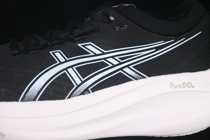 Asics Gel-Nimbus 27 Retro Breathable Cushioned Running Shoes for Men - 1011B958-002