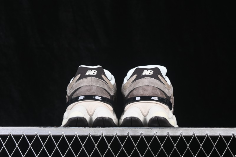 New Balance NB9060 Retro Running Shoes with ABZORB Cushioning and Suede Overlays - U90602JK