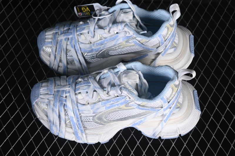 Balenciaga 3XL Extreme Laces Logo Running Shoes - W3XHL9949