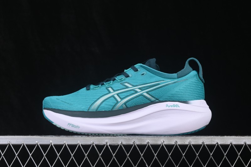 Asics Gel-Nimbus 27 Retro Casual Running Shoes with Cushioning for Men - 1011B958-400