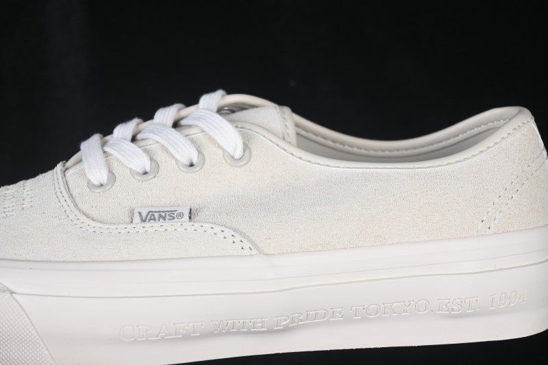 Vans Authentic 44 Classic Suede Skateboarding Shoes with Vulcanized Construction - VN000XVJ7VJ