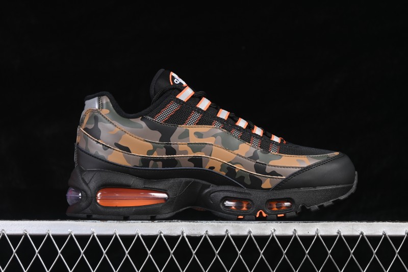 Nike Air Max 95 OG Retro Running Shoes with Cushioning Sole - HQ1973-001