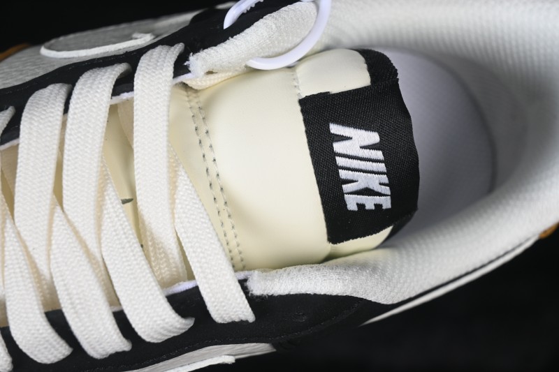 Nike Air Force 1 '07 Low White Wheat Black Panel Casual Sneakers - IH0687-700