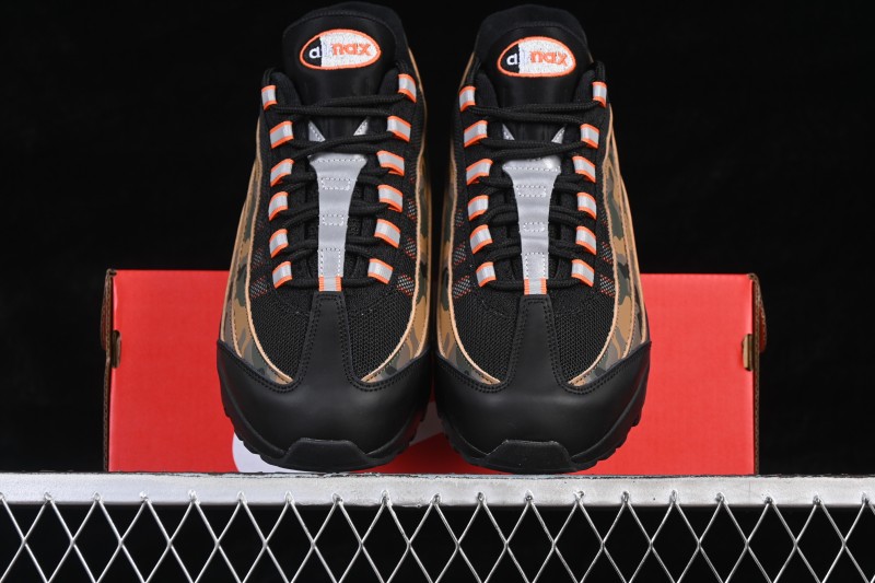 Nike Air Max 95 OG Retro Running Shoes with Cushioning Sole - HQ1973-001
