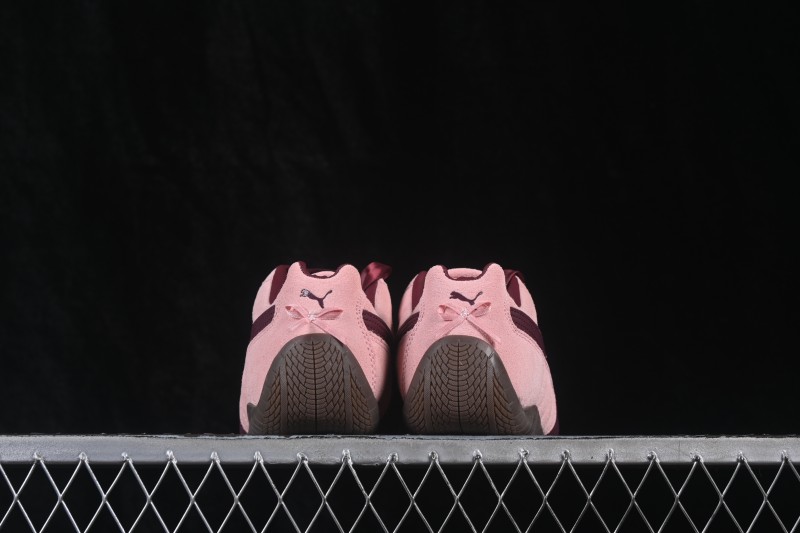 Puma Speedcat Low-Top Lifestyle Racing Sneakers with Leather Upper - 408177-01