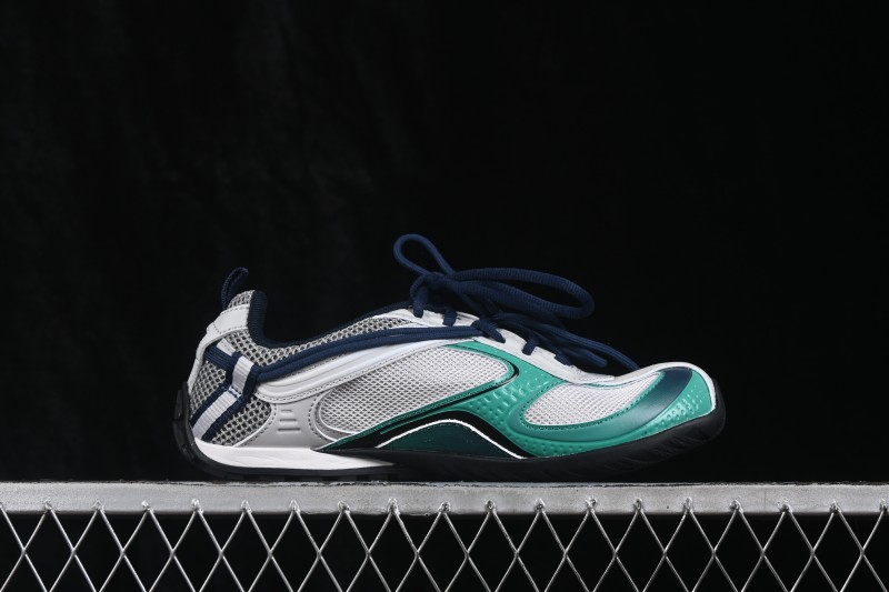 Balenciaga Radar Sneaker Round Toe Lace-Up Lifestyle Shoes with Track Sole - WSTGL1031