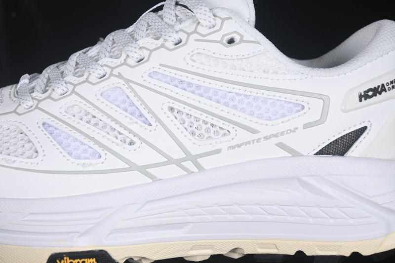 Hoka Mafate Speed 2 TS Lightweight Trail Running Shoes with Vibram Outsole - 1171891 FGRT