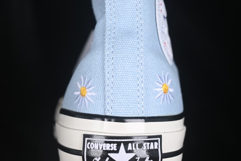 Converse 1970s High-Top Canvas Sneakers with Daisy Print - A16763C