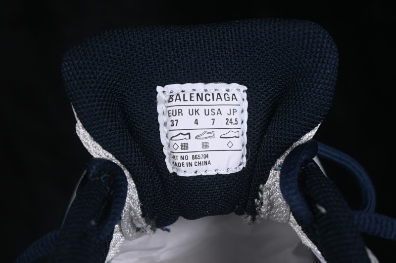 Balenciaga Radar Sneaker Round Toe Lace-Up Lifestyle Shoes with Track Sole - WSTGL1031